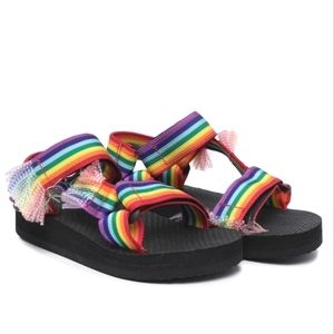 Arizona love trekky rainbow sandal 39/8-8.5